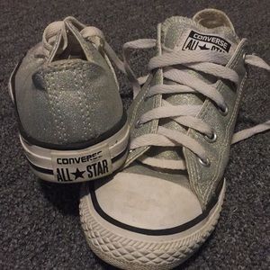 Glitter converse kids 3 fit 6 women’s